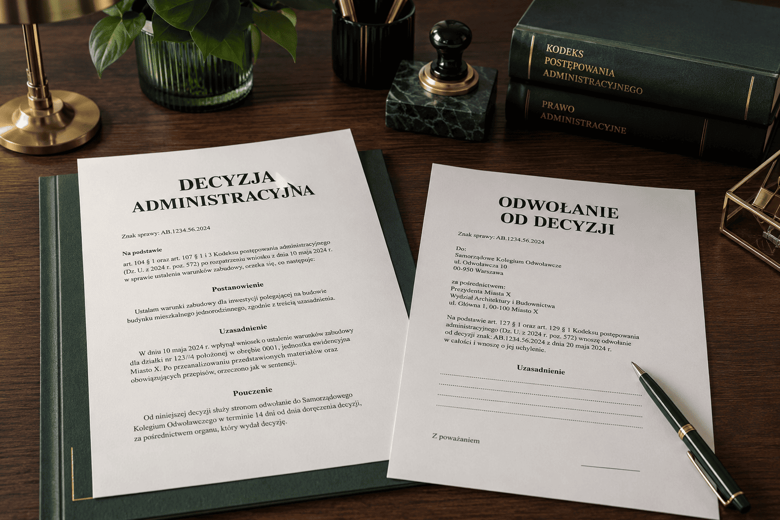 Odwołanie od decyzji administracyjnej: wzór pisma, termin 14 dni i procedura odwoławcza według KPA, poradnik DocuGov.ai