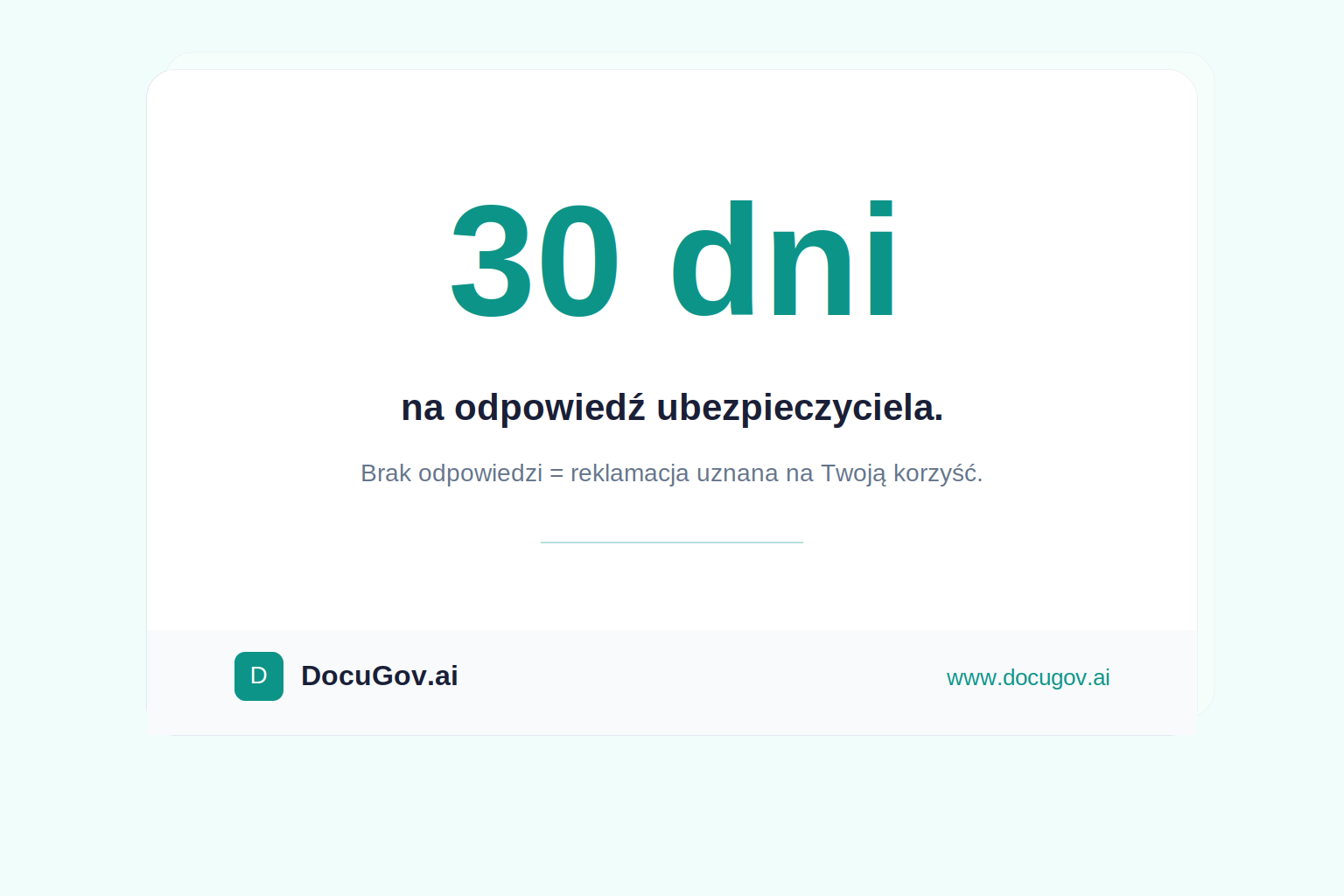 Odwolanie od decyzji ubezpieczyciela 2026 - poradnik krok po kroku z DocuGov.ai